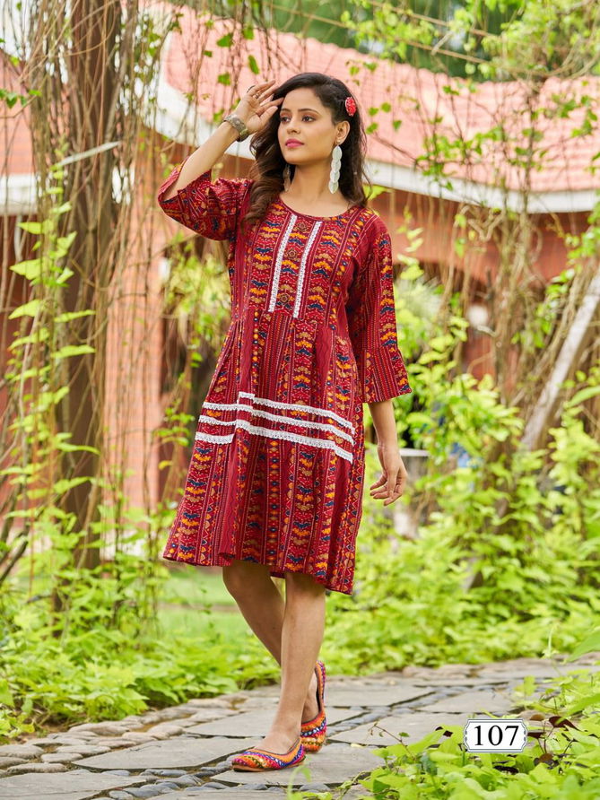 Viyaa Satarangi 1 Fancy Wear Wholesale Tunic Kurti Catalog